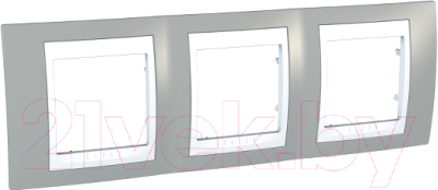 Рамка для выключателей и розеток Schneider Electric Unica MGU6.006.865 - фото