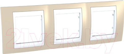 Рамка для выключателей и розеток Schneider Electric Unica MGU6.006.867 - фото