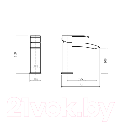 Смеситель Fashun A51118-21