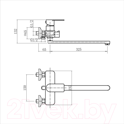 Смеситель Fashun A52219-17