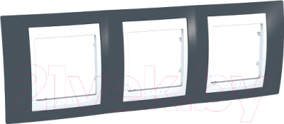 Рамка для выключателей и розеток Schneider Electric Unica MGU6.006.877 - фото