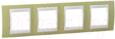 Рамка для выключателей и розеток Schneider Electric Unica MGU6.008.563 - фото