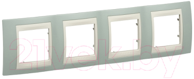 Рамка для выключателей и розеток Schneider Electric Unica MGU6.008.570 - фото