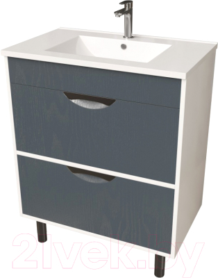 Тумба под умывальник Mixline Байкал 75 550385 - фото