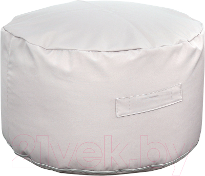 Пуф Мебельград Соня Стандарт (панама песко светло-серый/панама песко светло-серый) - фото