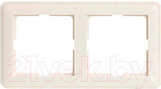 Рамка для выключателей и розеток Systeme (Schneider) Electric W59 KD-2-28 - фото