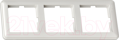 Рамка для выключателей и розеток Systeme (Schneider) Electric W59 KD-3-18 - фото