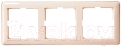 Рамка для выключателей и розеток Systeme (Schneider) Electric W59 KD-3-28 - фото