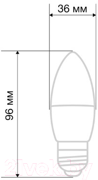 Лампа Rexant 604-204