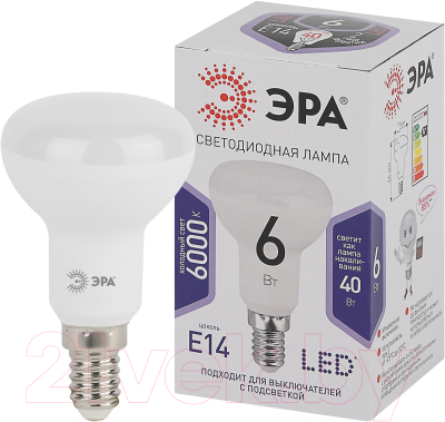 Лампа ЭРА LED R50-6W-860-E14 / Б0048023