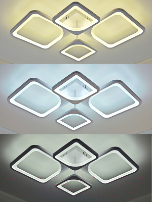 Потолочный светильник Mirastyle Диод JX-8036/2+2 WH