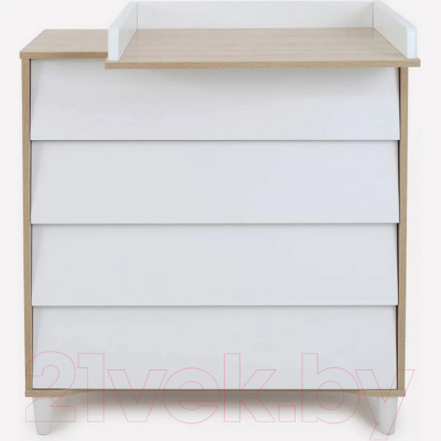 Комод пеленальный Rant Bergen / 105 (Cloud White)