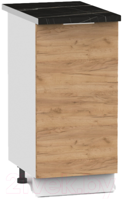 Шкаф-стол кухонный Интермебель Микс Топ ШСР 850-1-300 (дуб крафт золотой/тунис) - фото