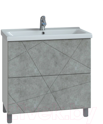 Тумба под умывальник Vigo Geometry 800-0-2 - фото