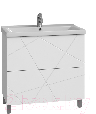 Тумба под умывальник Vigo Geometry 800-0-2 - фото