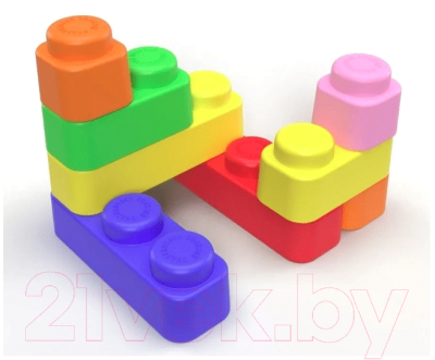 Конструктор Десятое королевство Мягкие кирпичики Extra / 04060