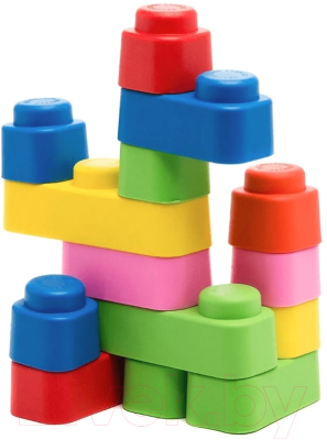 Конструктор Десятое королевство Мягкие кирпичики / 01582