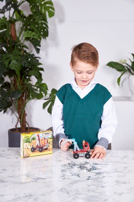 Конструктор Десятое королевство Строительная техника. Кран / 02136