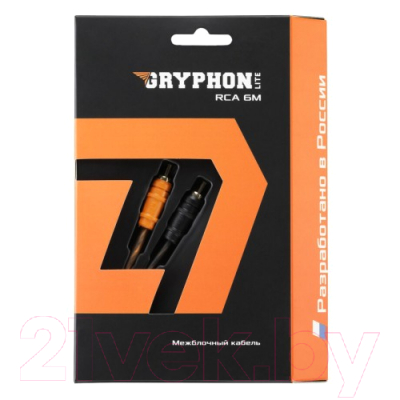 Межблочный кабель для автоакустики DL Audio Gryphon Lite RCA