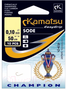 Набор крючков рыболовных KAMATSU Sode Champion Fc Gold / 522310118