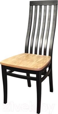 Стул Мебелик Мариус М 50 (дуб/черный) - фото