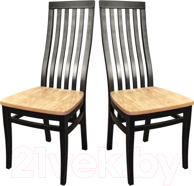 Стул Мебелик Мариус М 50 (дуб/черный)