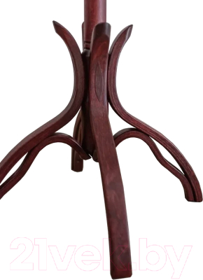 Вешалка для одежды Мебелик В 12Н (махагон)