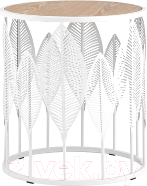 Журнальный столик Stool Group Вальд / 22A954A (белый) - фото