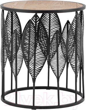 Журнальный столик Stool Group Вальд / 22A954A (черный) - фото