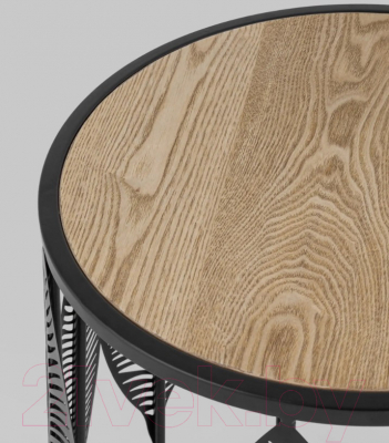 Журнальный столик Stool Group Вальд / 22A954A (черный)