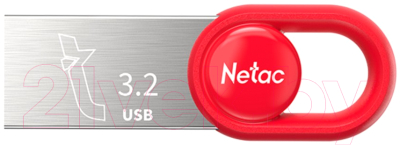 USB flash накопитель Netac UM2 USB3.2 FlashDrive 32GB (NT03UM2N-032G-32RE) - фото
