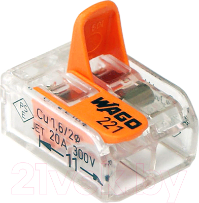 Клемма Wago 221-412 / 07-5161 - фото