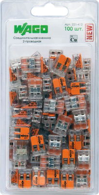 Клемма Wago 221-412 / 07-5161