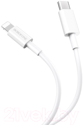Кабель Borofone BX36 Union PD USB-C-8pin Lightning