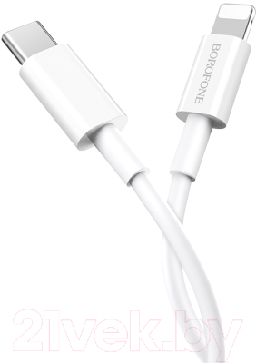 Кабель Borofone BX36 Union PD USB-C-8pin Lightning