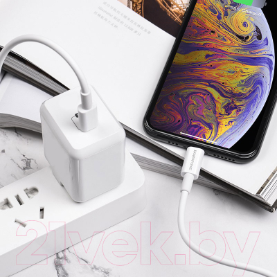 Кабель Borofone BX36 Union PD USB-C-8pin Lightning