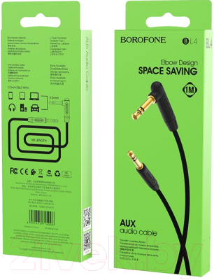 Кабель Borofone BL4 AUX Jack3.5 M