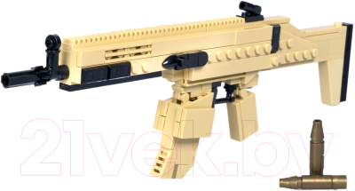 Конструктор Bondibon Военный Десант Автоматическая винтовка / ВВ5710