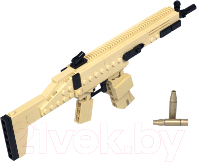 Конструктор Bondibon Военный Десант Автоматическая винтовка / ВВ5710