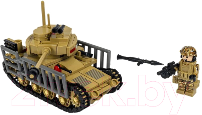 Конструктор Bondibon Военный Десант Танк / ВВ5704 (224эл)