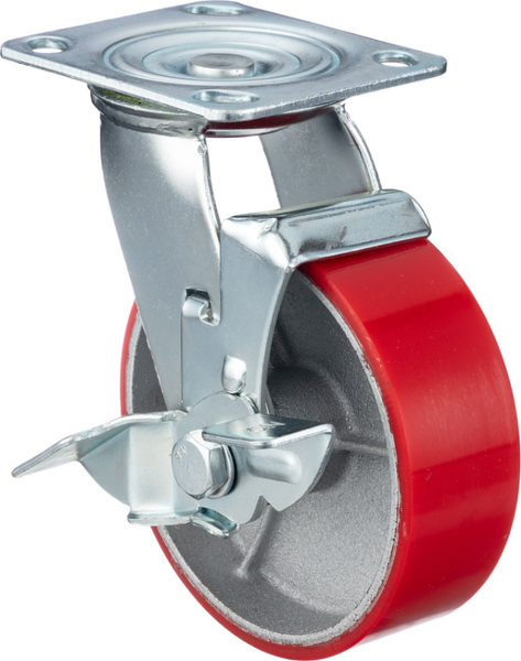 Опора колесная для тележки складской Стелла-техник 29150CPUB1 - фото