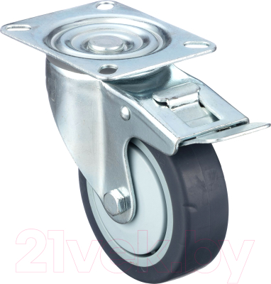 Опора колесная для тележки складской Стелла-техник N48075TPRB - фото