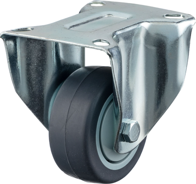 Опора колесная для тележки складской Стелла-техник N48075TPRF - фото