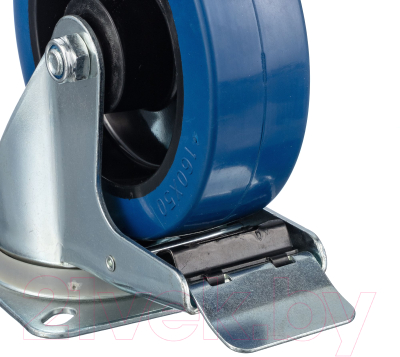 Опора колесная для тележки складской Стелла-техник N48160RBLB