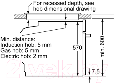 Электрический духовой шкаф Bosch HBA578BB0