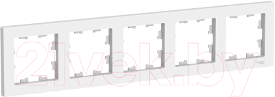 Рамка для выключателей и розеток Systeme (Schneider) Electric AtlasDesign ATN000105 - фото