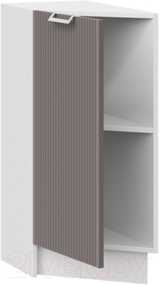 Шкаф-стол кухонный ТриЯ Кимберли 1Н3Т (белый/муссон)