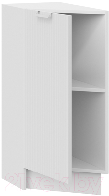 Шкаф-стол кухонный ТриЯ Кимберли 1Н3Т (белый/сноу)