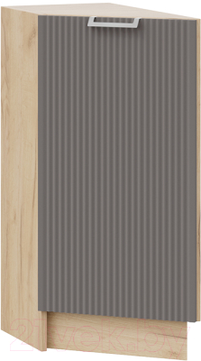 Шкаф-стол кухонный ТриЯ Кимберли 1Н3Т (дуб крафт золотой/муссон) - фото