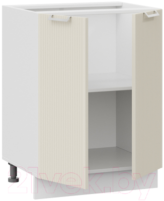Шкаф-стол кухонный ТриЯ Кимберли 1Н6 (белый/крем)